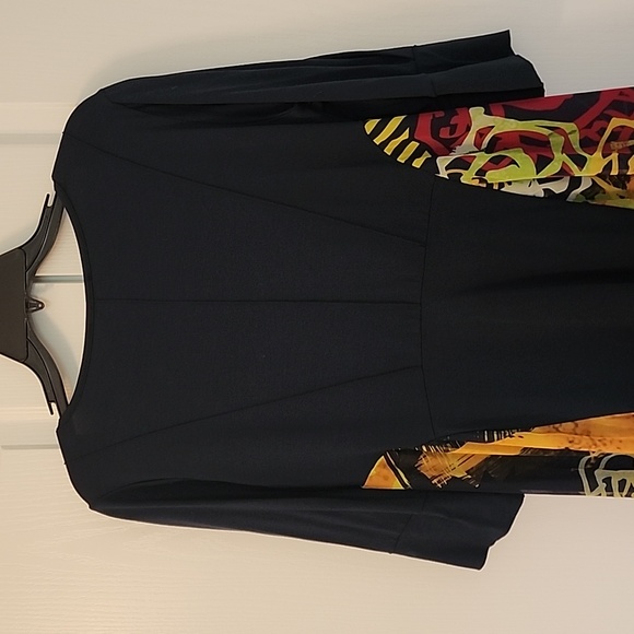 Dress with front tie detail ,made in France - Picture 5 of 6